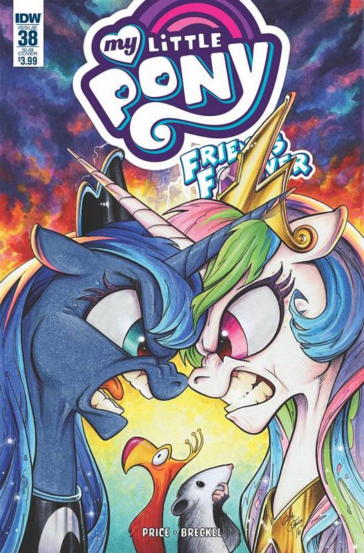 MY LITTLE PONY FRIENDS FOREVER #38 SUBSCRIPTION VARIANT