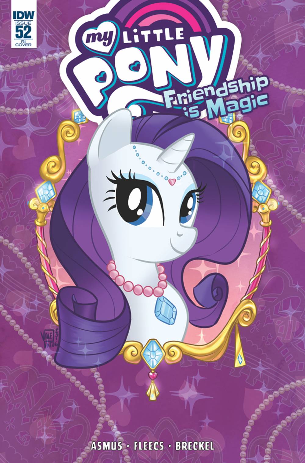 MY LITTLE PONY FRIENDSHIP IS MAGIC #52 10 COPY INCV