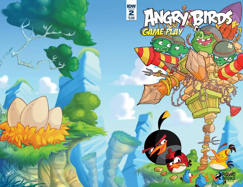 ANGRY BIRDS COMICS GAME PLAY #2