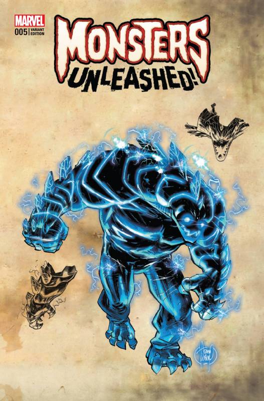 MONSTERS UNLEASHED #5 (OF 5) KUBERT MONSTER VARIANT