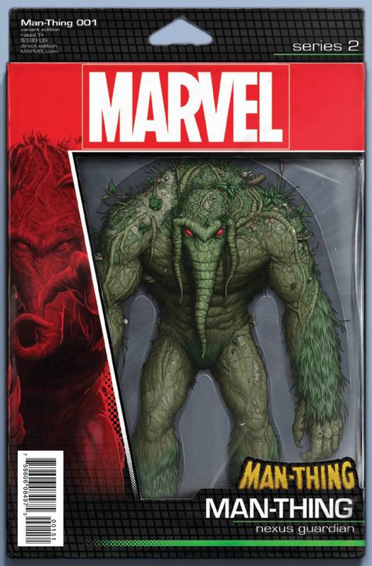 MAN-THING #1 (OF 5) CHRISTOPHER ACTION FIGURE VARIANT