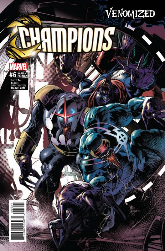 CHAMPIONS #6 DEODATO VENOMIZED VARIANT