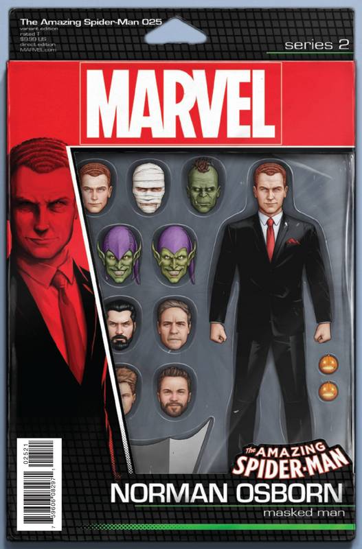 AMAZING SPIDER-MAN #25 CHRISTOPHER ACTION FIGURE VARIANT