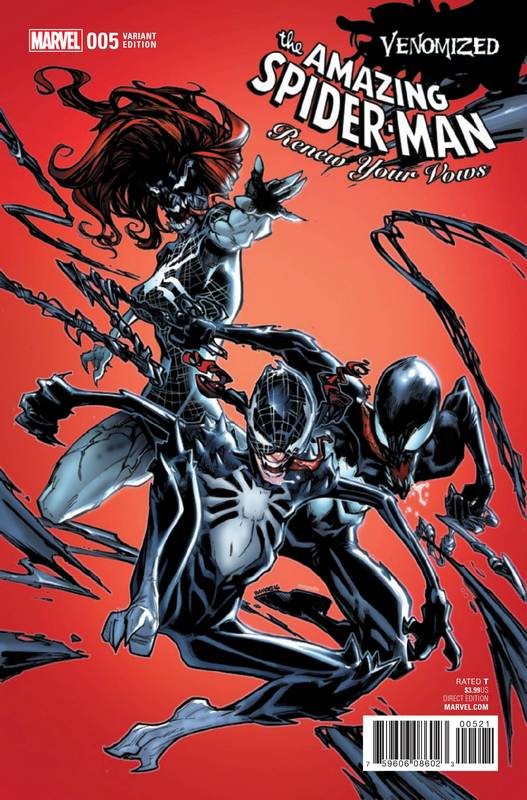 AMAZING SPIDER-MAN RENEW YOUR VOWS #5 RAMOS VENOMIZED VARIANT