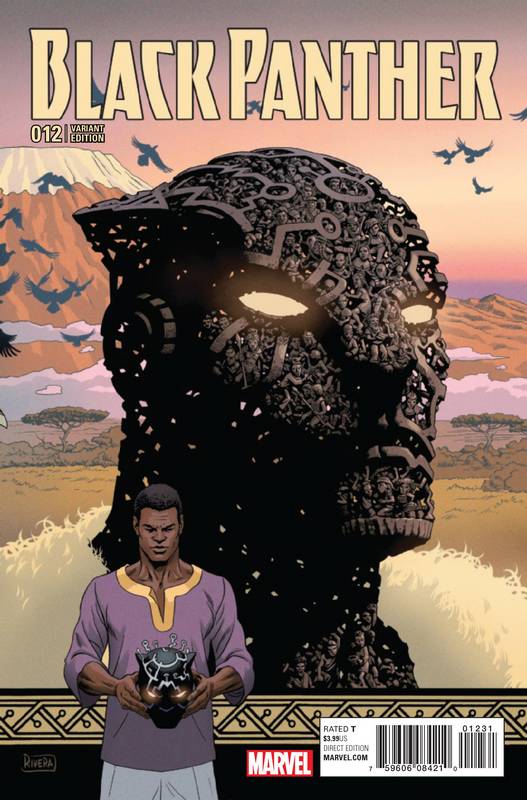 BLACK PANTHER #12 RIVERA CONNECTING VARIANT