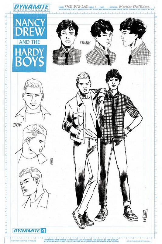 NANCY DREW HARDY BOYS #1 CVR D 1:10 HB DESIGN VARIANT