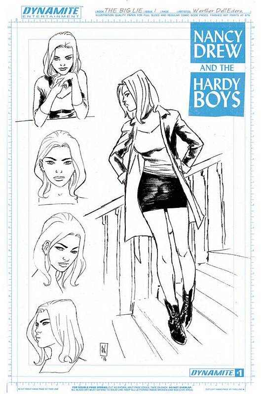 NANCY DREW HARDY BOYS #1 CVR E 1:20 ND DESIGN VARIANT