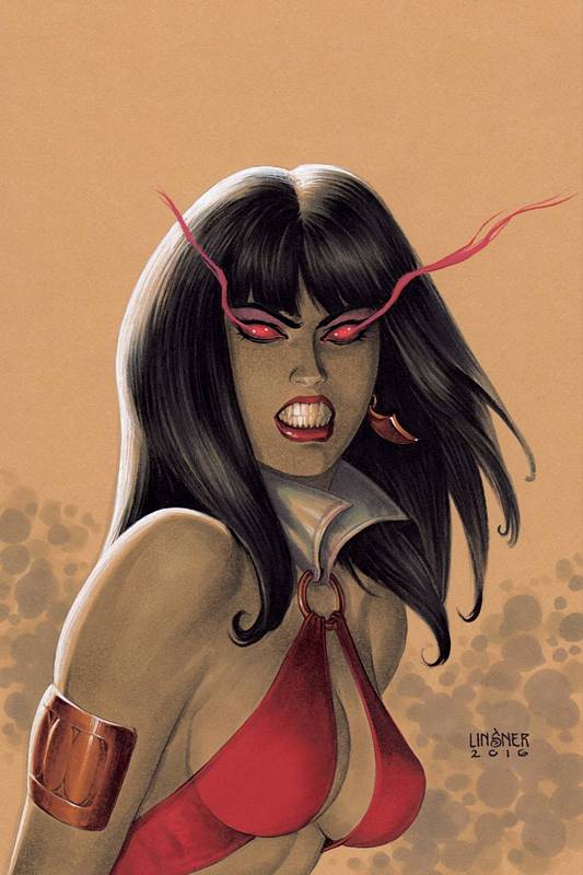 VAMPIRELLA #1 CVR I 1:40 COPY LINSNER VIRGIN VARIANT