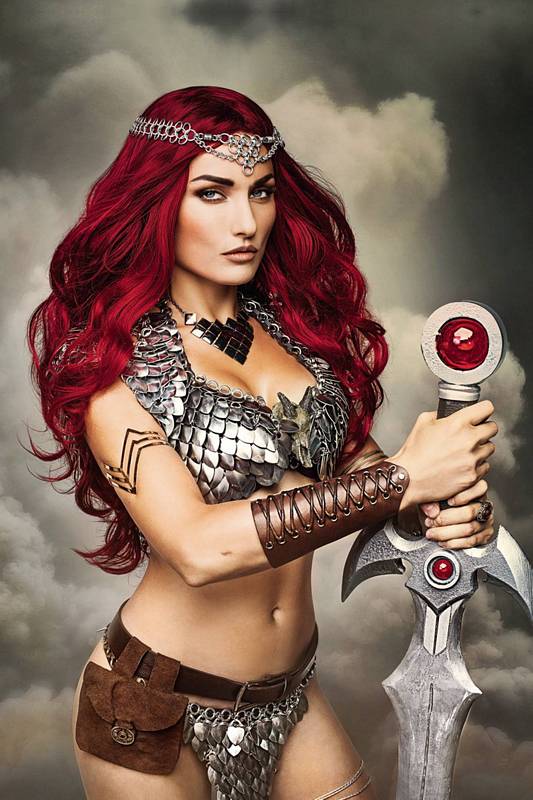 RED SONJA #3 CVR F 1:10 COPY COSPLAY VIRGIN VARIANT