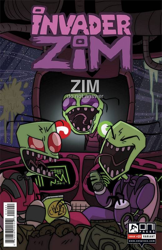 INVADER ZIM #19 VARIANT GREEN