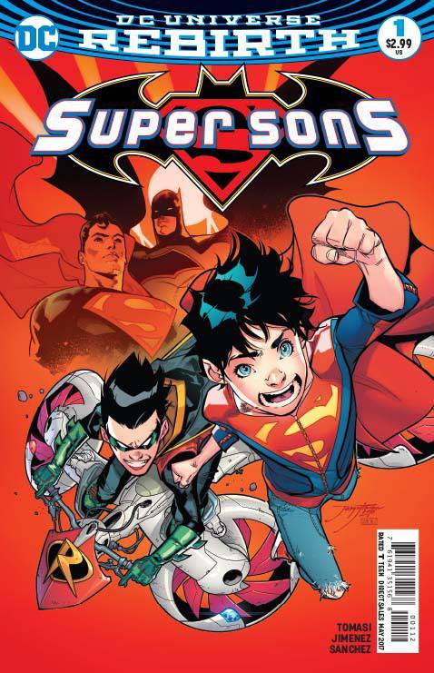 SUPER SONS #1 2ND PTG