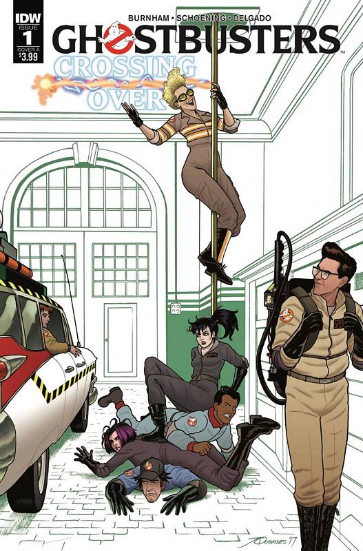 GHOSTBUSTERS CROSSING OVER #1 CVR A QUINONES