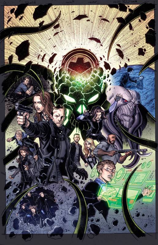 INFINITY COUNTDOWN #1 (OF 5) 1:10 AGENTS OF SHIELD ROAD TO 100 VARIANT LEG