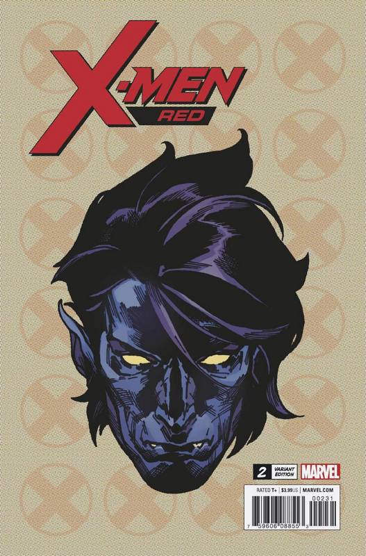X-MEN RED #2 1:10 CHAREST HEADSHOT VARIANT LEG WW