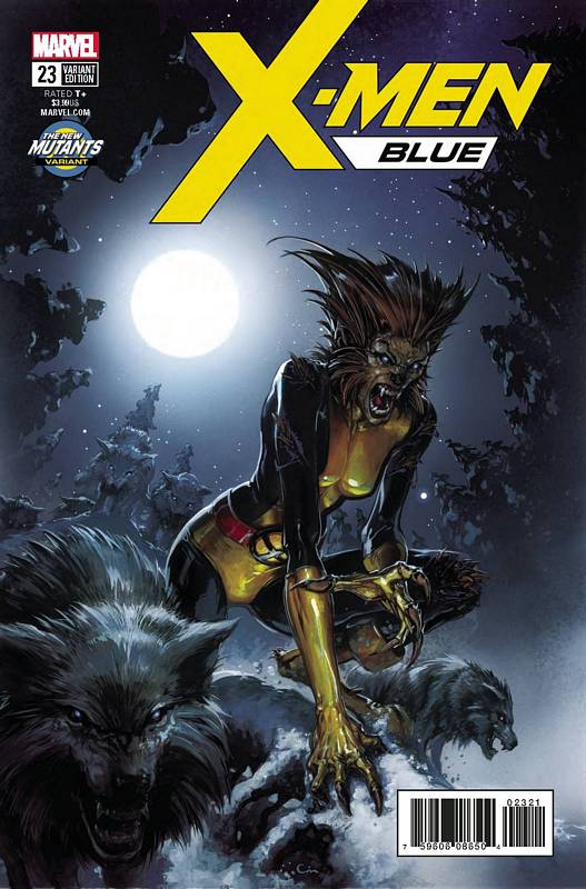 X-MEN BLUE #23 CRAIN NEW MUTANTS VARIANT LEG