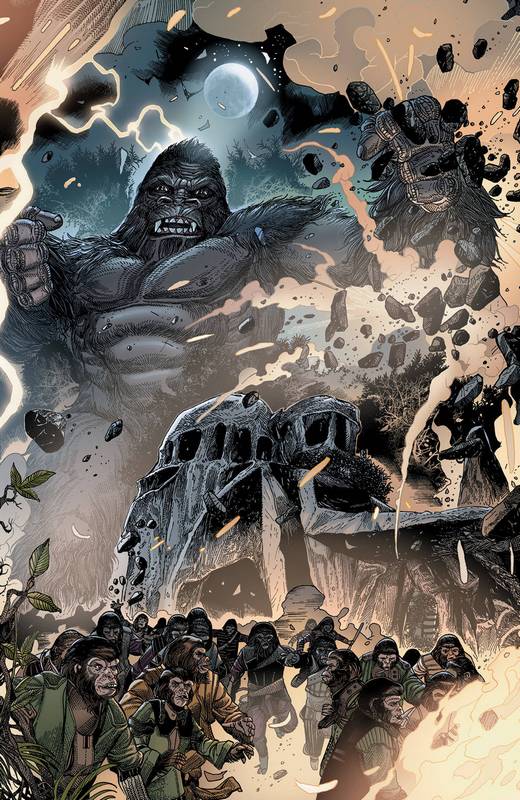 KONG ON PLANET OF APES #5 CONNECTING MAGNO VARIANT