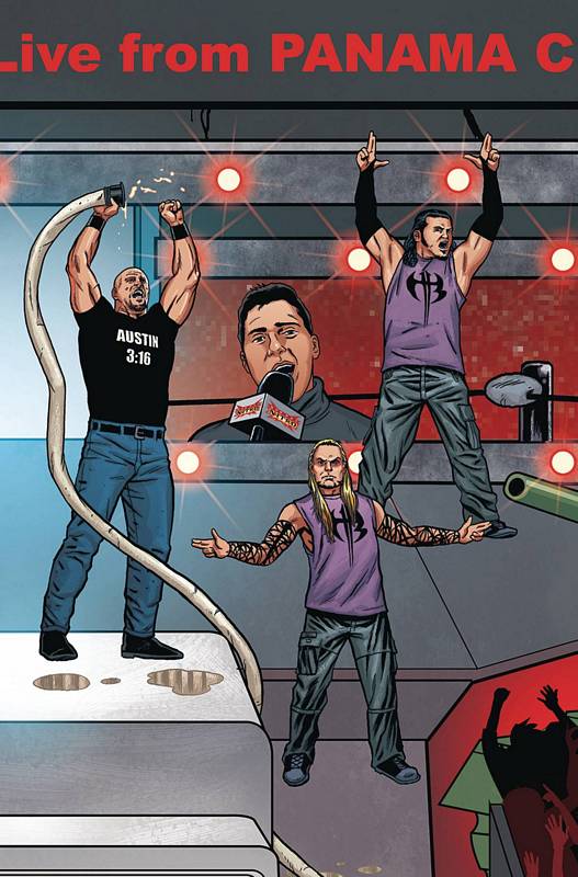 WWE #15 SCHOONOVER RAW CONNECTING VARIANT