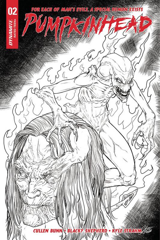 PUMPKINHEAD #2 (OF 5) CVR D 1:20 COPY SHEPARD B&W VARIANT