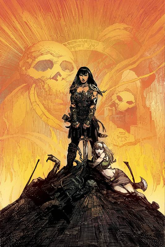 XENA #2 (OF 5) CVR C 1:10 COPY FINICH B&W VARIANT