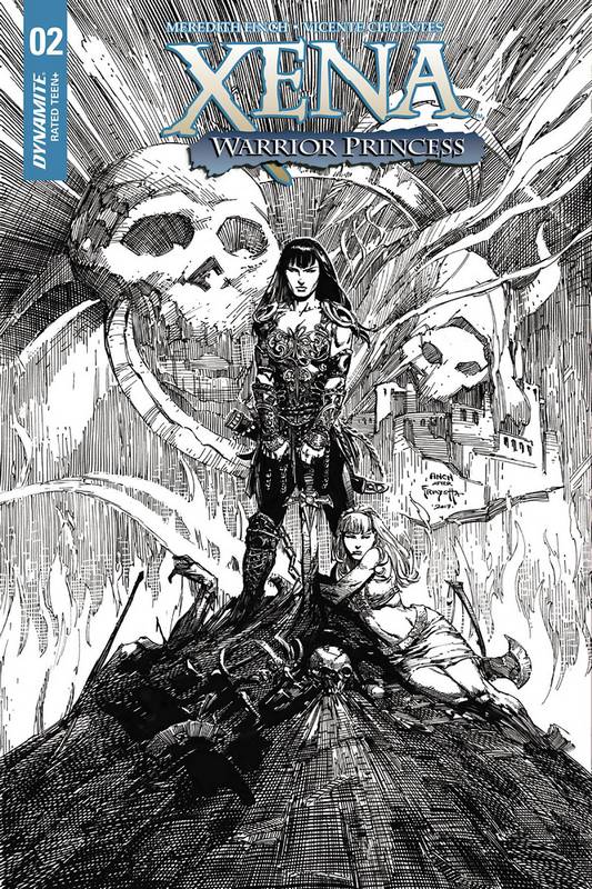 XENA #2 (OF 5) CVR E 1:25 COPY FINCH RED VARIANT