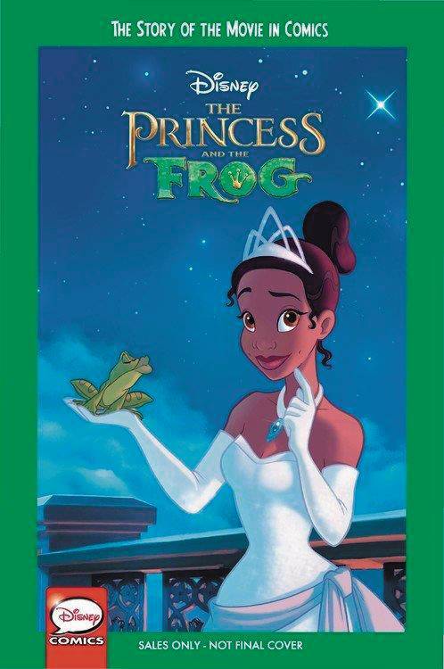 DISNEY PRINCESS AND FROG STORY OF MOVIE IN COMICS YA GN