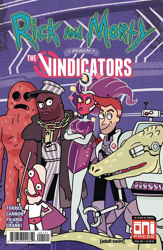 RICK & MORTY PRESENTS THE VINDICATORS #1 CVR B