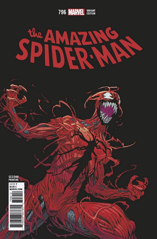 AMAZING SPIDER-MAN #796 2ND PTG HAWTHORNE VARIANT LEG