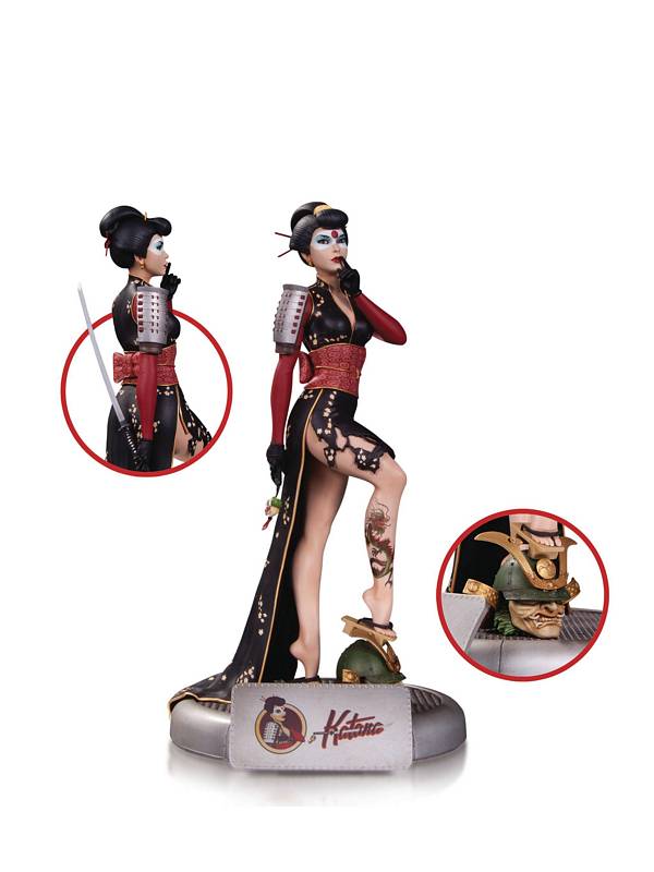 DC BOMBSHELLS KATANA STATUE