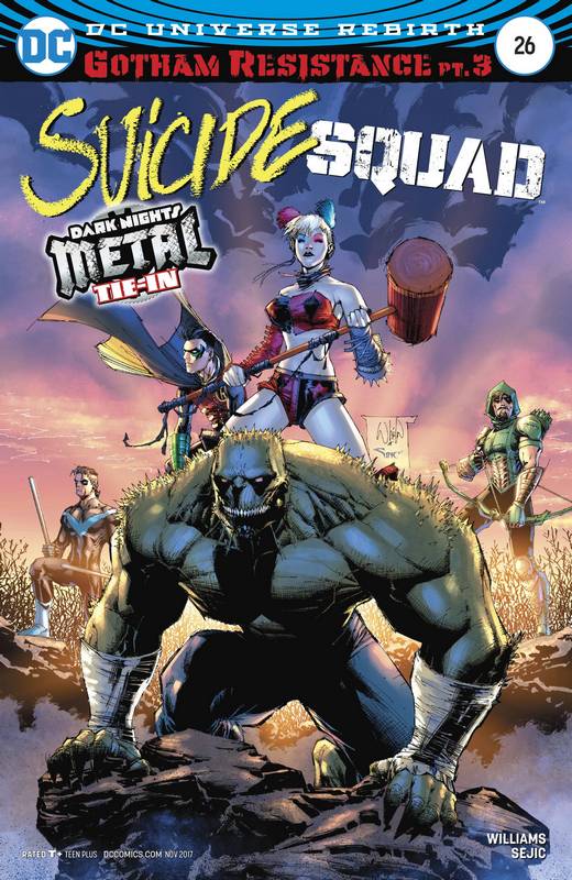 SUICIDE SQUAD #26 VARIANT ED (METAL)