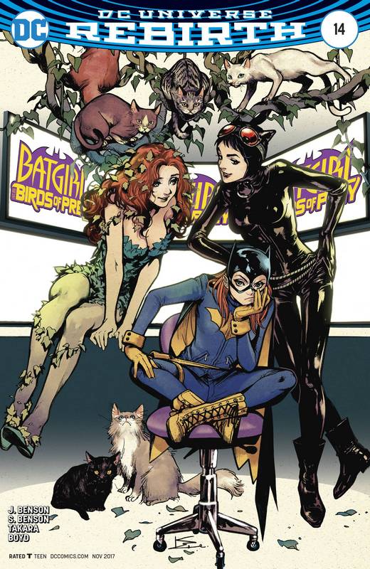 BATGIRL AND THE BIRDS OF PREY #14 VARIANT ED