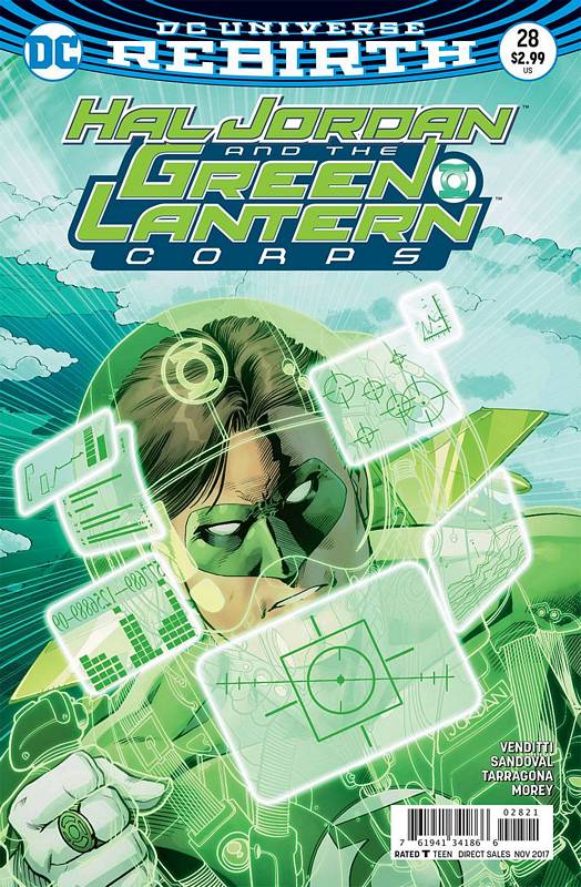 HAL JORDAN AND THE GREEN LANTERN CORPS #28 VARIANT ED