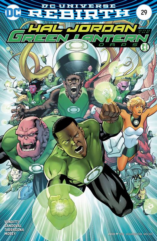 HAL JORDAN AND THE GREEN LANTERN CORPS #29 VARIANT ED