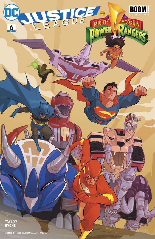 JUSTICE LEAGUE POWER RANGERS #6 (OF 6)