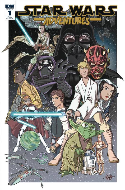 STAR WARS ADVENTURES #1 1:10 COPY VARIANT