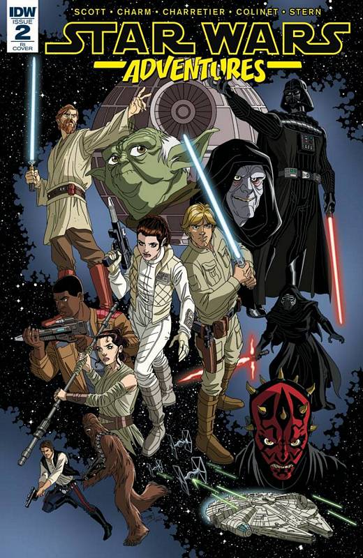 STAR WARS ADVENTURES #2 1:10 COPY VARIANT