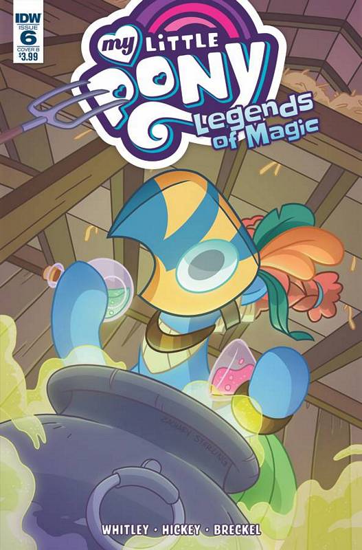 MY LITTLE PONY LEGENDS OF MAGIC #6 CVR B STERLING