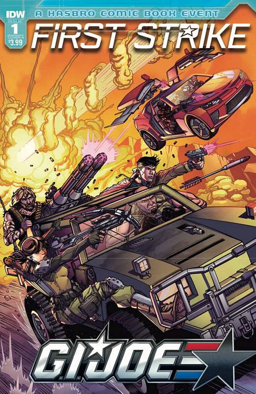 GI JOE FIRST STRIKE #1 CVR A JOHNSON