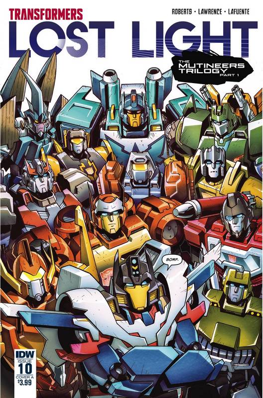 TRANSFORMERS LOST LIGHT #10 CVR A LAWRENCE