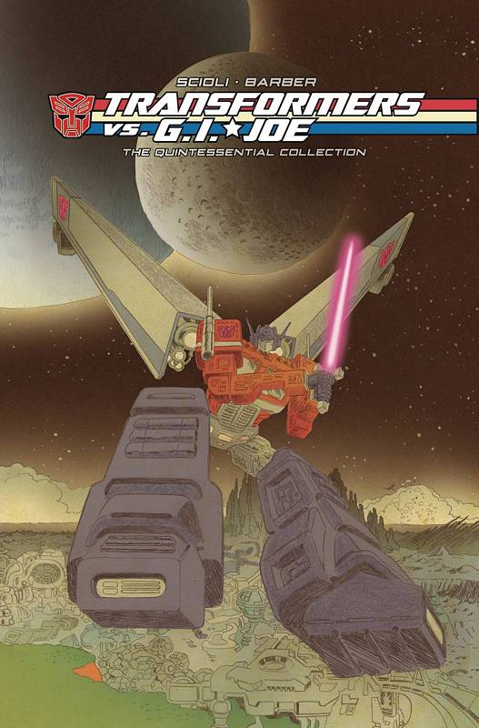 TRANSFORMERS VS GI JOE QUINTESSENTIAL COLL HARDCOVER