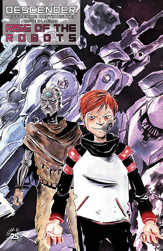 DESCENDER #24 CVR B INTERLOCKING LEMIRE & NGUYEN