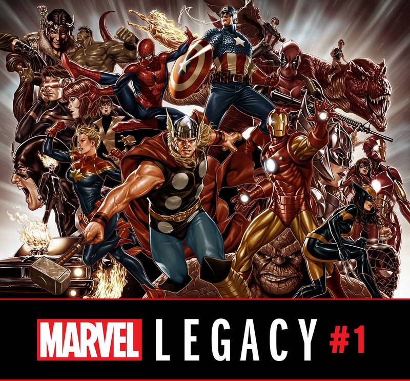 MARVEL LEGACY #1 BROOKS WRAPAROUND VARIANT