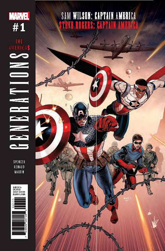 GENERATIONS CAPTAIN AMERICAS #1