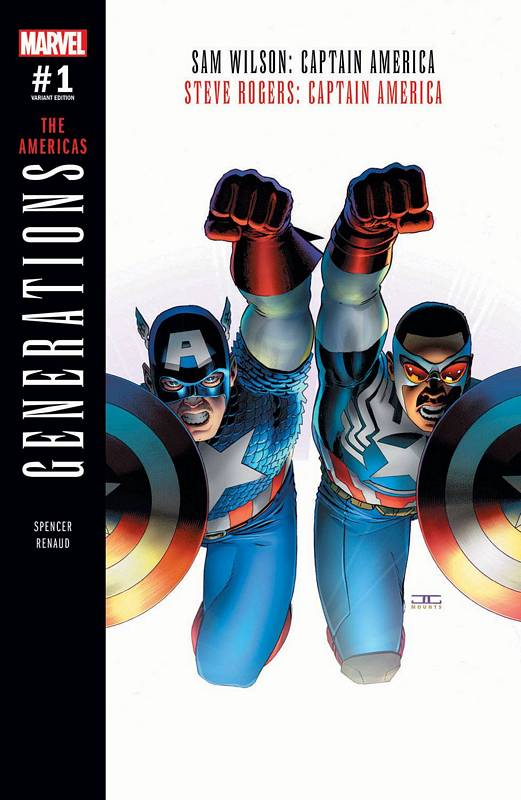 GENERATIONS CAPTAIN AMERICAS #1 CASSADY VARIANT