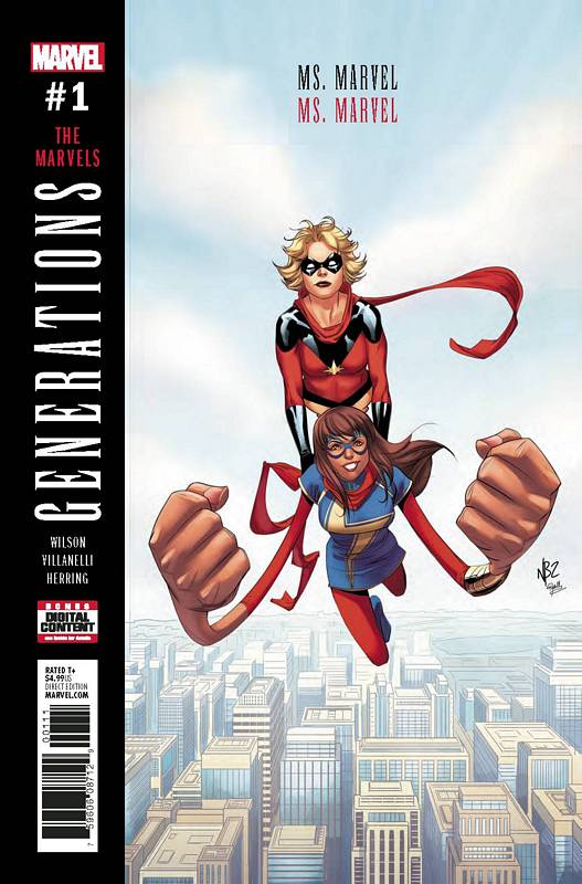 GENERATIONS CAPT MARVEL & MS MARVEL #1