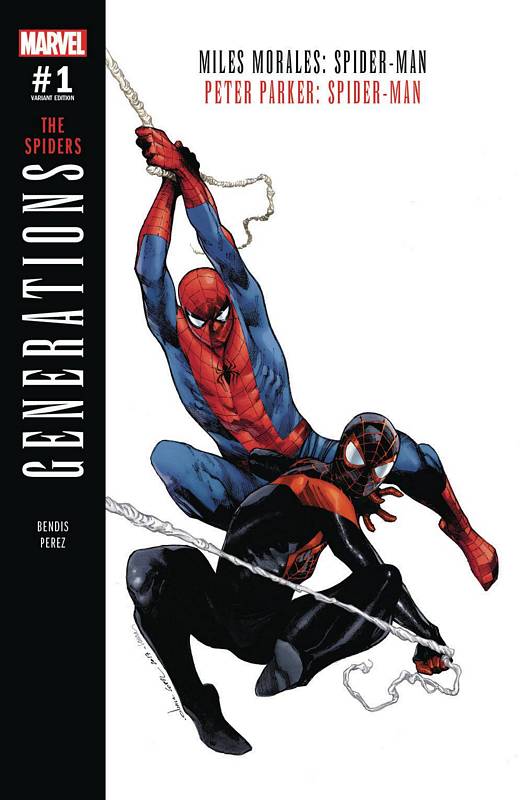 GENERATIONS MORALES & PARKER SPIDER-MAN #1 COIPEL VARIANT