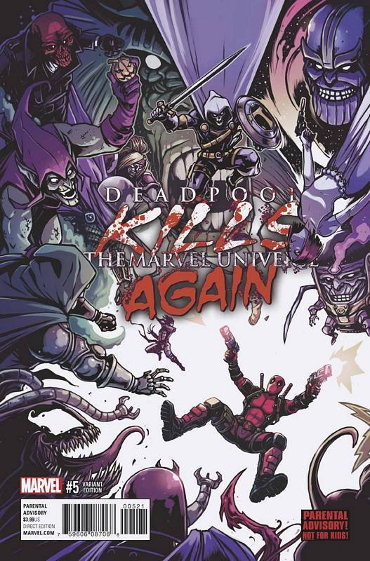 DEADPOOL KILLS MARVEL UNIVERSE AGAIN #5 (OF 5) VARIANT