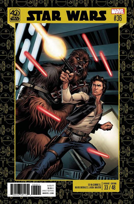 STAR WARS #36 40TH ANNIV VARIANT