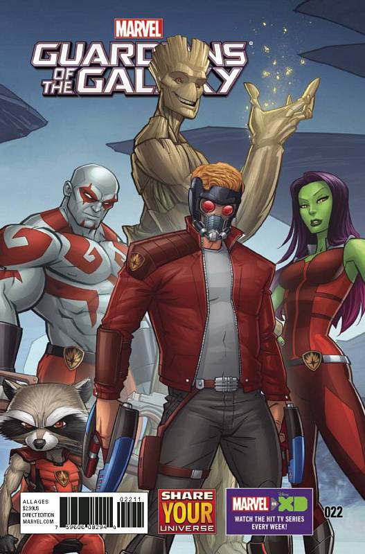 MARVEL UNIVERSE GUARDIANS OF GALAXY #22