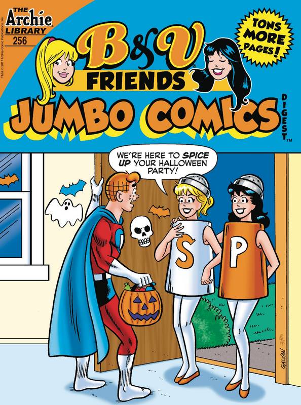 B & V FRIENDS JUMBO COMICS DIGEST #256