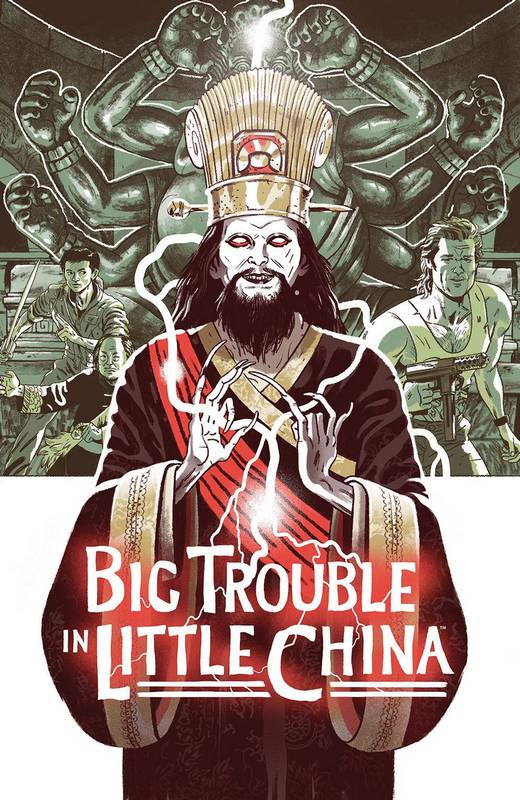 BIG TROUBLE IN LITTLE CHINA OLD MAN JACK #1 SUBSCRIPTION ADAMS D`ALFONSO VARIANT